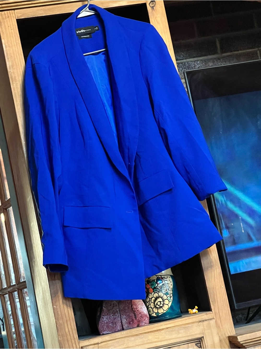 torrid Cobalt Blue Collar Blazer